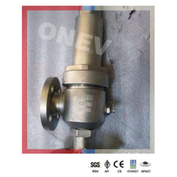 Válvula de alivio de seguridad con brida de acero inoxidable CF8m / CF8 para agua